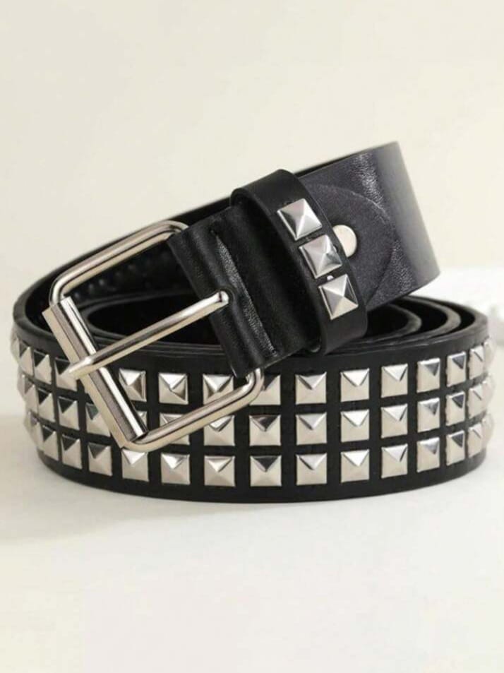 Men's Gothic Style Rivet Punk Style Buckle Belt